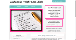 Desktop Screenshot of memphisweightloss.com